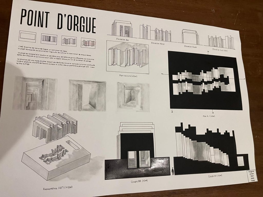 Planche de présentation - architecture