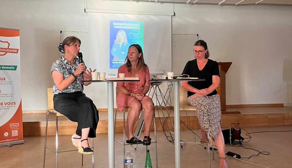 Conférence "plus de femmes en politique"