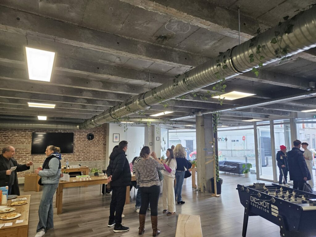 photo du salon de la nutrition Fast and Fresh organisé par l’École de Diététique et de Nutrition Humaine de Lille (EDNH) © Photos : Arthur Brieuc